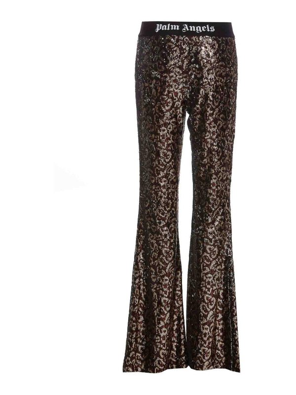 Palm Angels: カジュアルトラウザー online - ショートパンツ - ブラウン