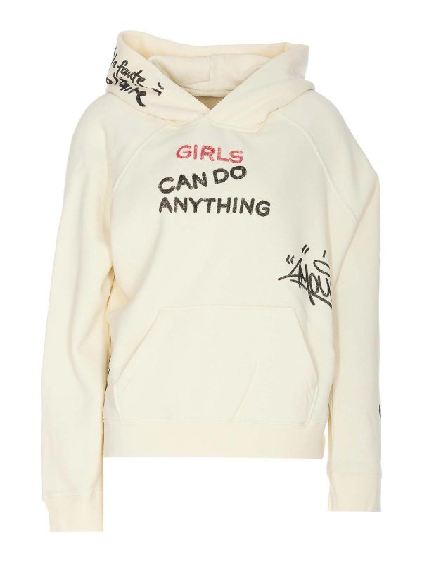 ZADIG&VOLTAIRE: Felpe e maglie - Felpa con cappuccio-manifesto di Georgy