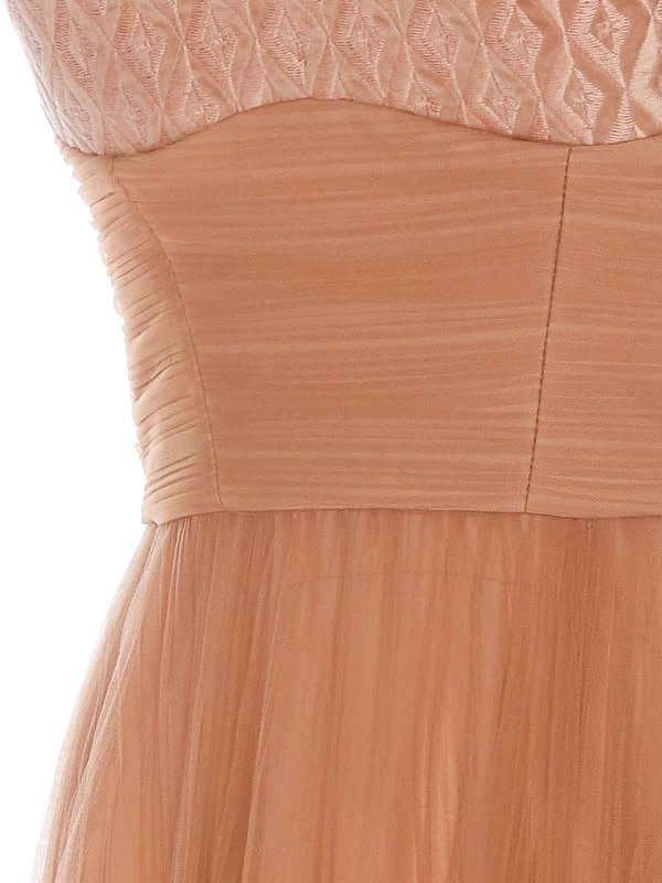 The Best Shops ELISABETTA FRANCHI: イブニングドレス - イブニングドレス - ベージュ