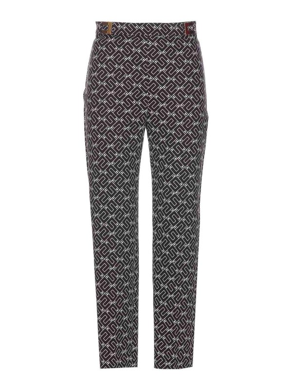 ELISABETTA FRANCHI: トラウザーショーツ - ショートパンツ - 黒