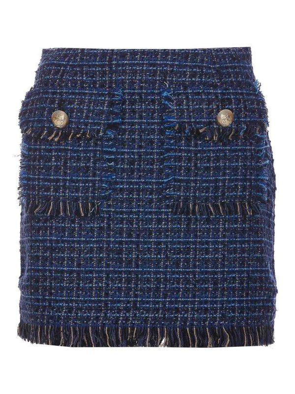 Liu Jo: Jupes midi et au genou - Jupe Midi - Bleu