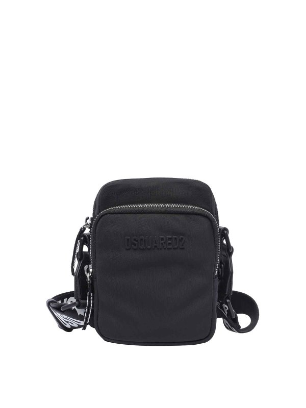 DSQUARED2: cross body bags - Logo messenger bag