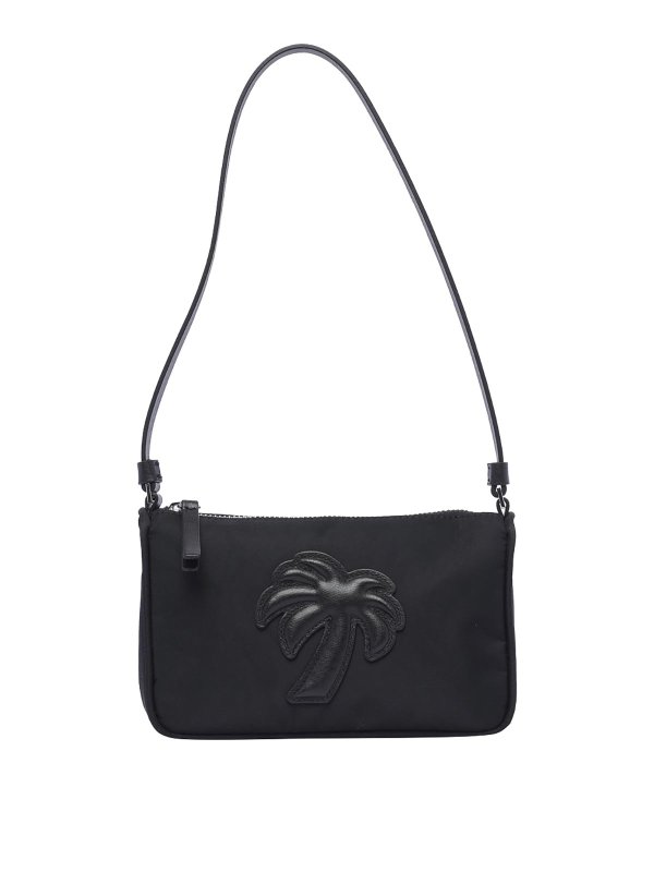 Palm Angels: cross body bags - Nylon palm shoulder bag