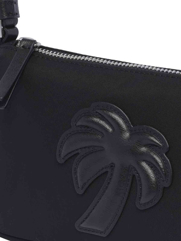 Nylon palm shoulder bag shop online: Palm Angels