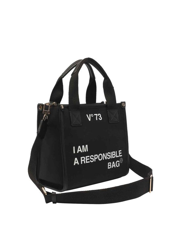 v°73: totes bags online - Responsability bis tote bag