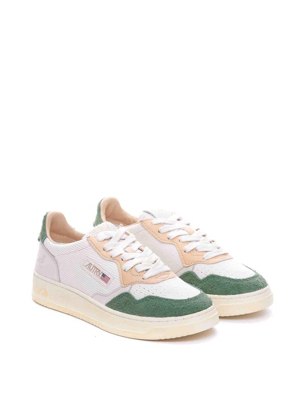 White Medialist Sneakers shop online: AUTRY
