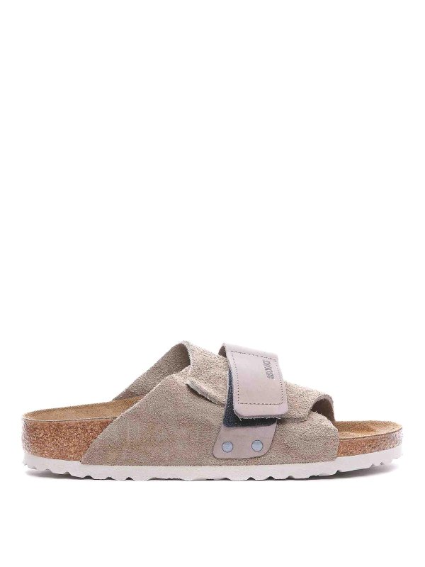 BIRKENSTOCK: サンダル - サンダル - ベージュ