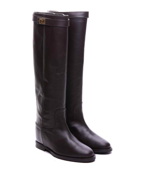 Bottes - Marron shop online: VIA ROMA 15