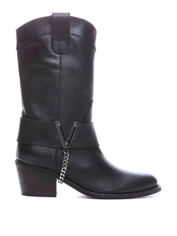 VIA ROMA 15: Bottes - Bottes - Noir