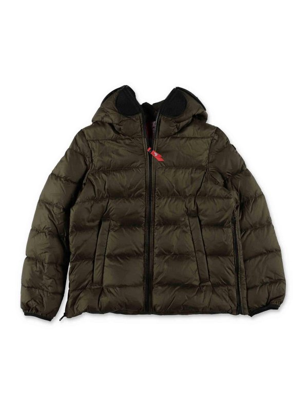 AI RIDERS ON THE STORM: casual jackets - Green Boy Jacket