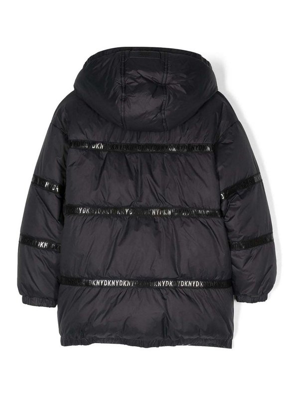 DKNY: casual jackets online - Reversible DKNY Padded Jacket with Hood