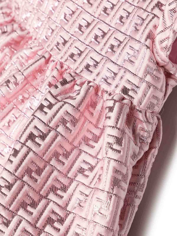 The Best Shops FENDI: short dresses - Pink techno baby girl dress