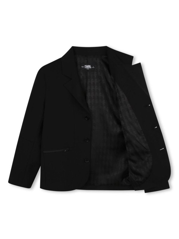 The Best Shops KARL LAGERFELD: カジュアルジャケット - カジュアルジャケット - 黒