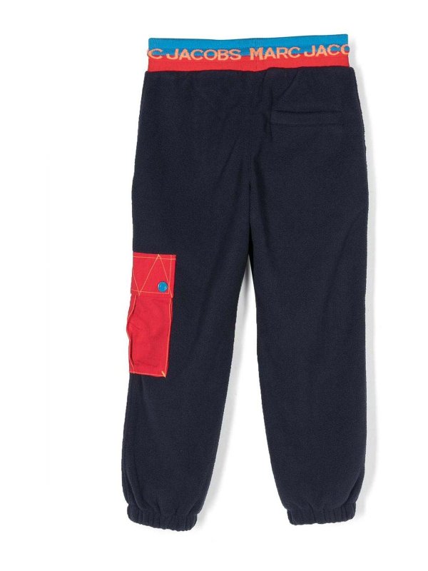 MARC JACOBS: Trousers Shorts online - Navy blue fleece boy pants
