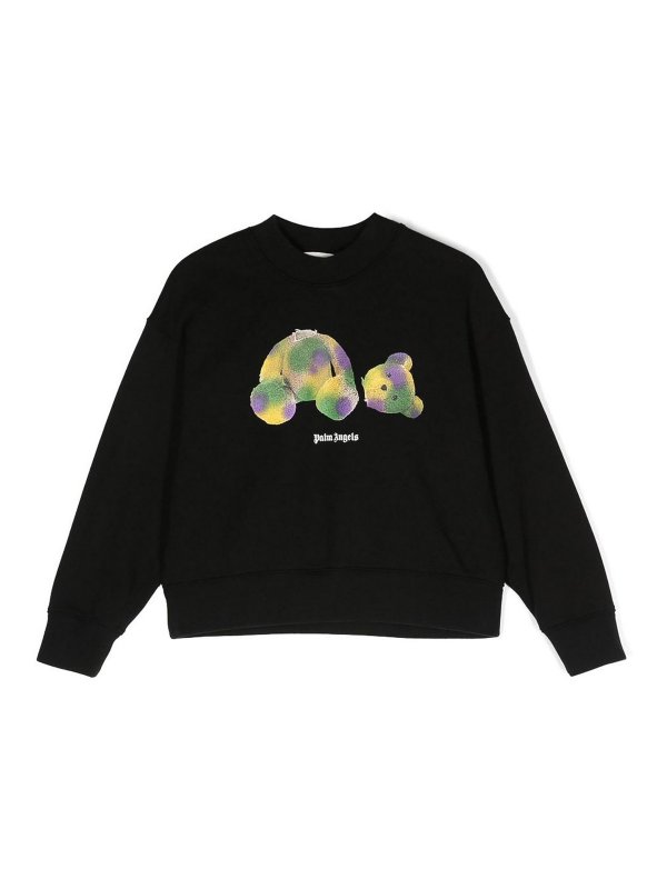 Palm Angels: Sudaderas y suéteres - Sudadera - Negro