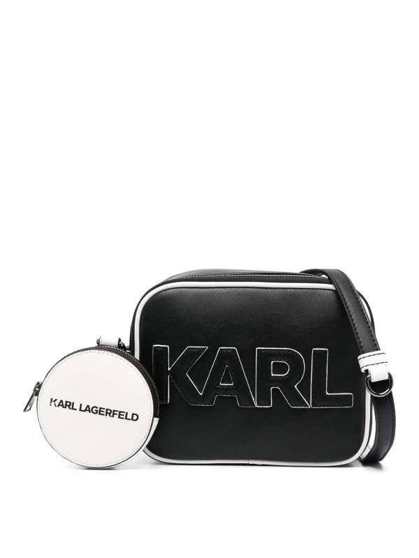 KARL LAGERFELD: Handtaschen - Shopper - Schwarz