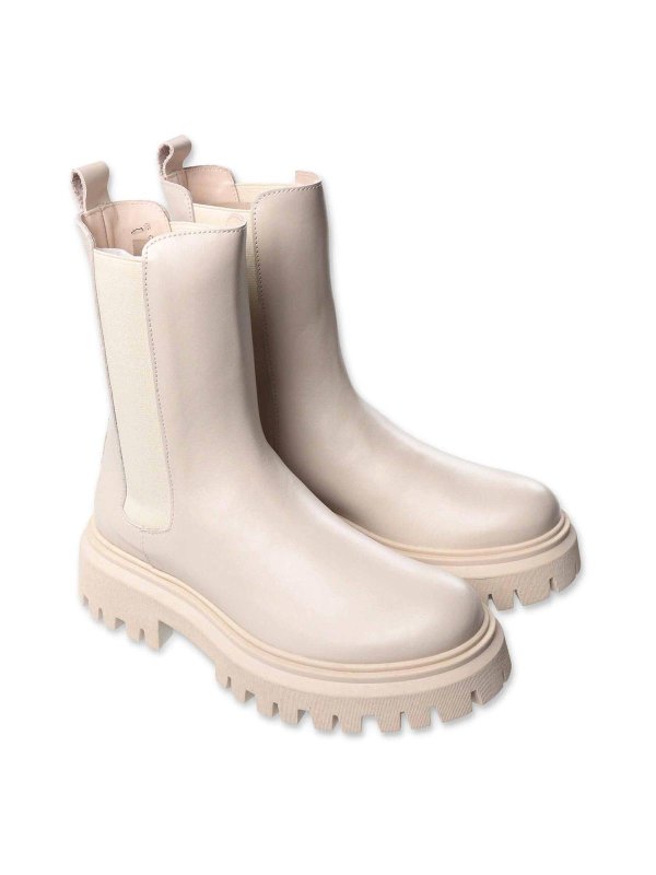 FLORENS: Stiefel - Stiefel - Creme