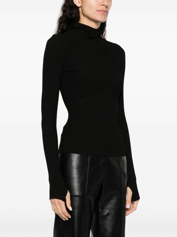 The Best Shops ANDREĀDAMO: クルーネック - クルーネック - 黒