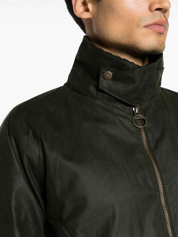 BARBOUR: casual jackets online - Bedale coated-finish jacket