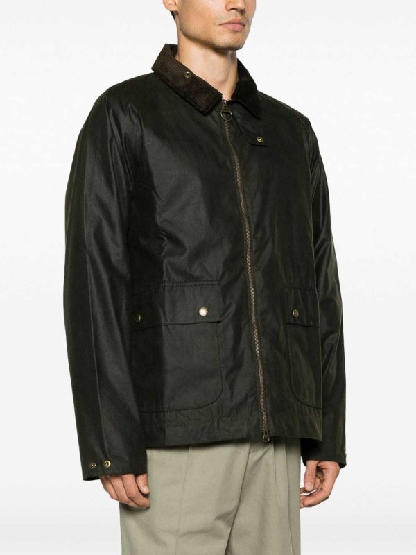 The Best Shops BARBOUR: casual jackets - Bedale coated-finish jacket