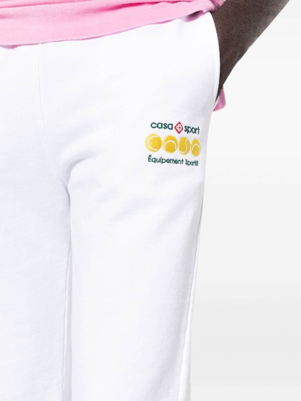 The Best Shops CASABLANCA: tracksuit bottoms - Long pants patch logo