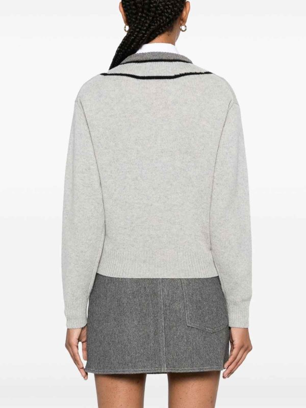 KENZO: Pull col rond online - Pull Col Rond - Gris