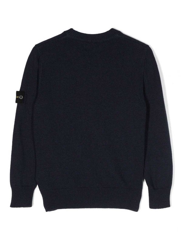 STONE ISLAND: クルーネック online - クルーネック - ブルー