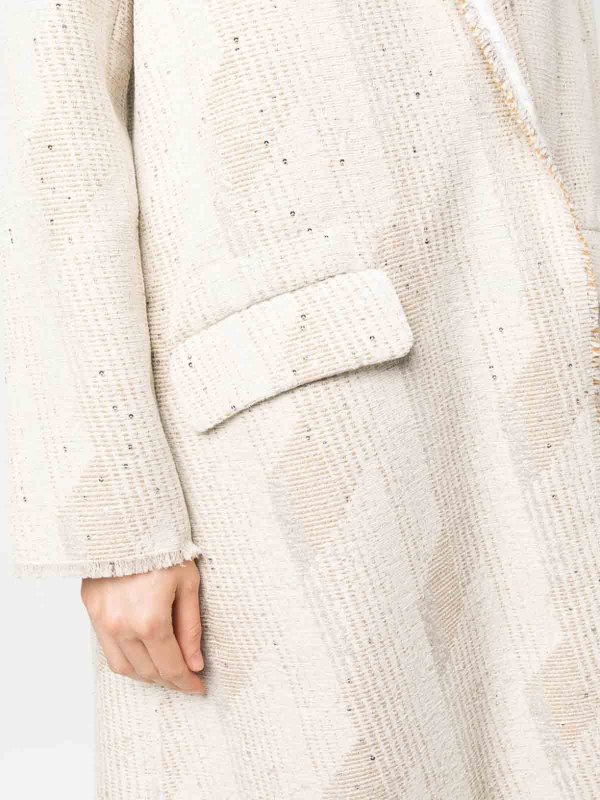 FORTE FORTE buy online ショートコート - 白