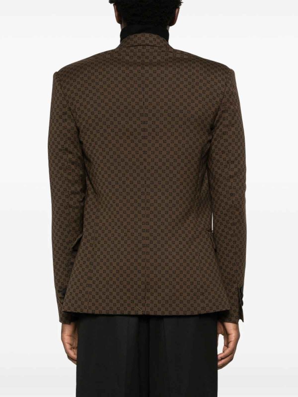 Balmain: ブレザー online - ブレザー - ブラウン