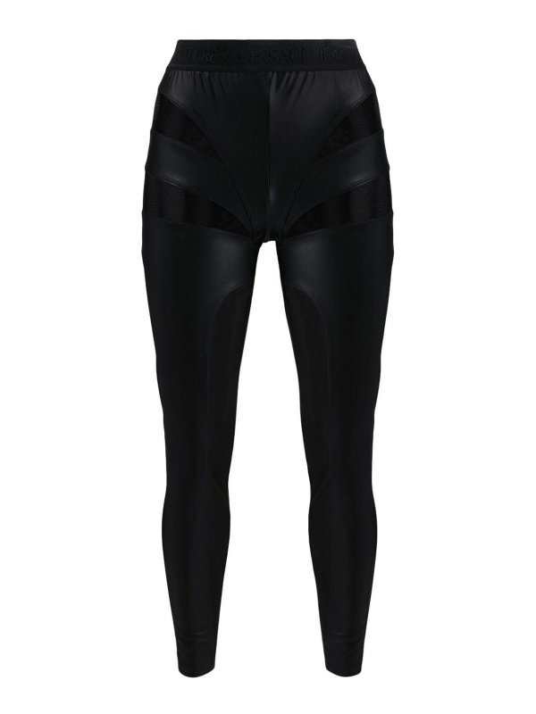 Versace Jeans Couture: レギンス - レギンス - 黒