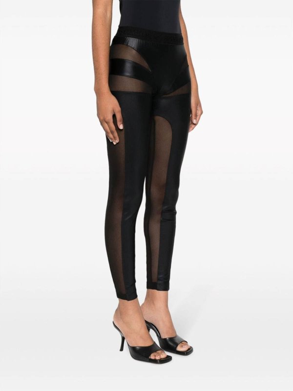 Versace Jeans Couture: レギンス online - レギンス - 黒