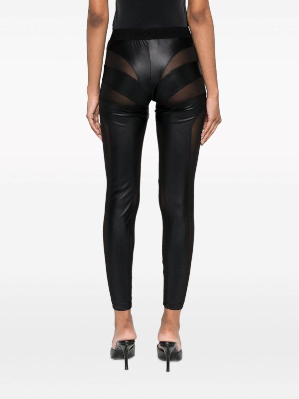 The Best Shops Versace Jeans Couture: レギンス - レギンス - 黒