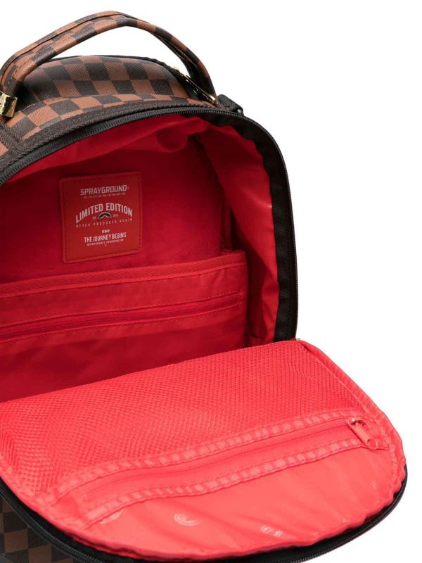 SPRAYGROUND: backpack for man - Brown  Sprayground backpack 910B5103NSZ  online at