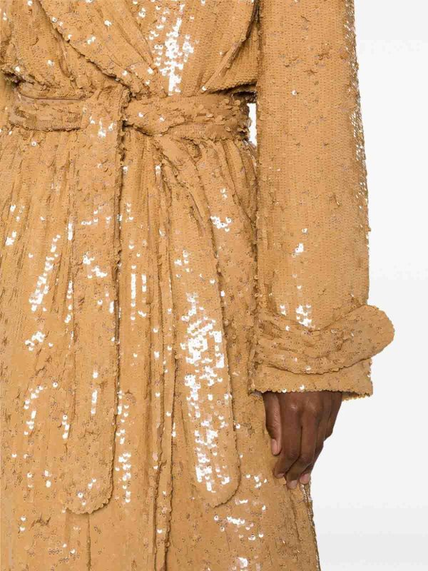 DRIES VAN NOTEN: knee length coats online - Viscose coat