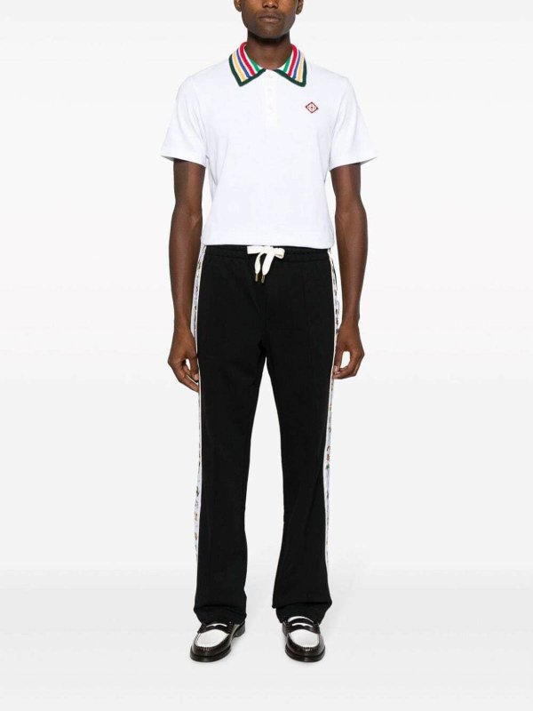 CASABLANCA: スウェットパンツ online - トラックスーツ ボトムス - 銀