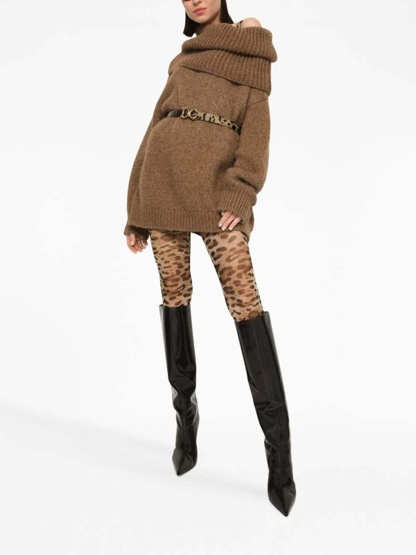 DOLCE & GABBANA: ショートドレス online - ショートドレス - ブラウン