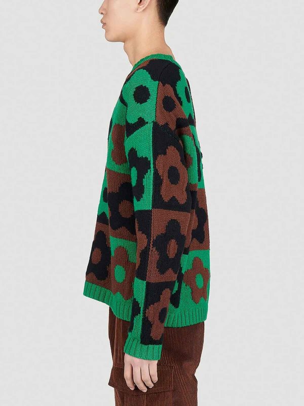 クルーネック - 緑 shop online: KENZO