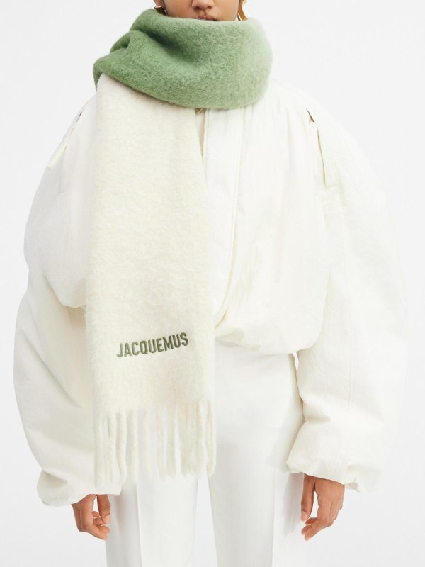 The Best Shops JACQUEMUS: Bufandas y pañuelos - Bufanda - Verde