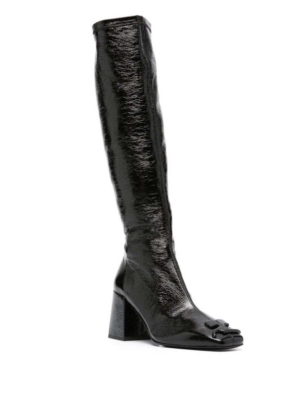 Heritage vinyl boots shop online: Courreges
