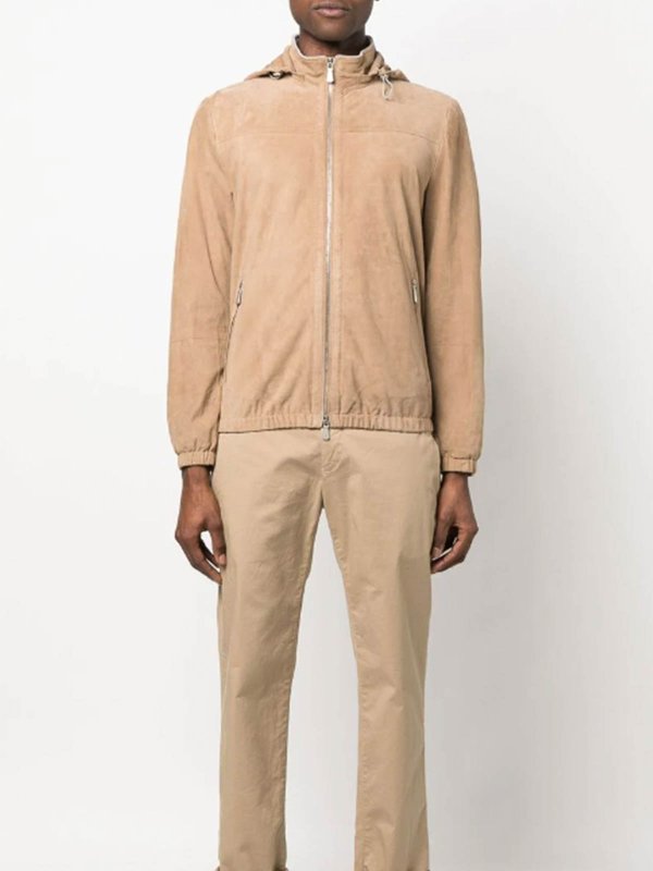 ELEVENTY: casual jackets online - Model with Drawstring Hood