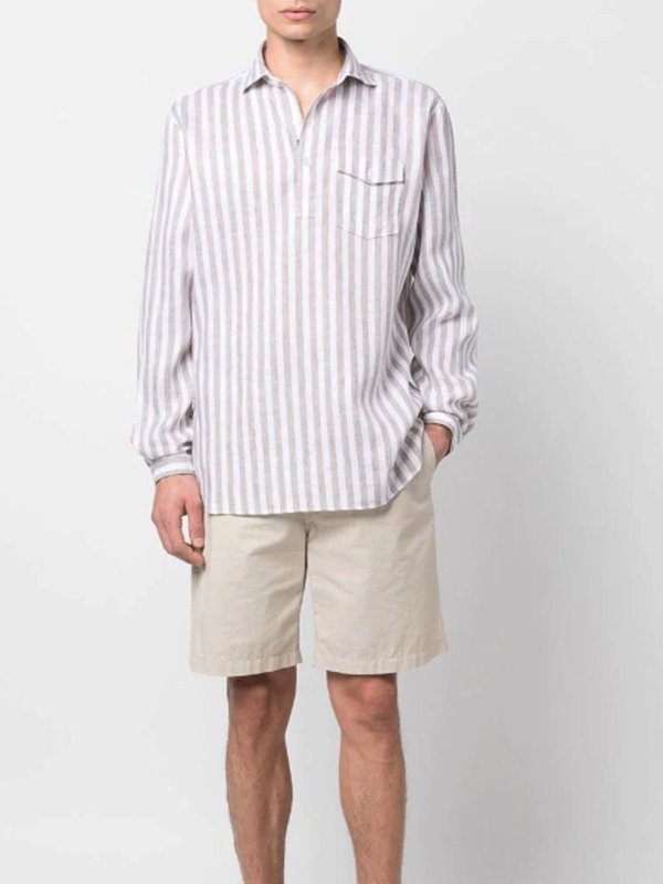 LARDINI: shirts online - Striped shirt