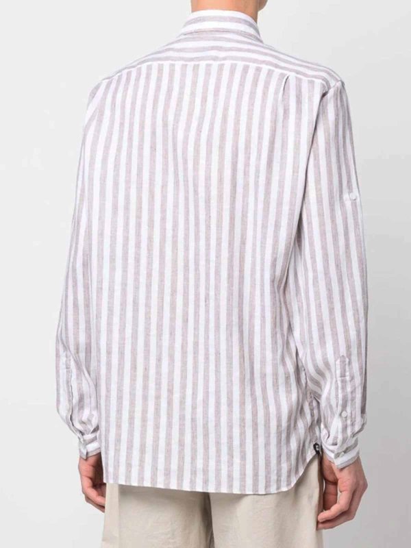 Striped shirt shop online: LARDINI