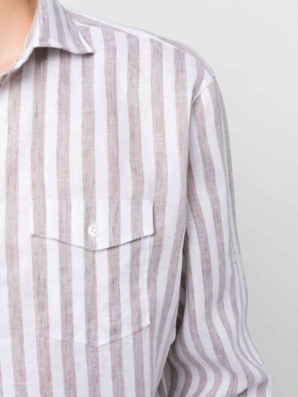 LARDINI buy online Striped shirt