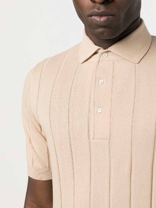 LARDINI buy online Ribbed polo