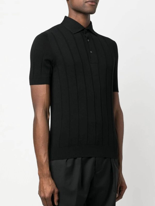 The Best Shops LARDINI: polo shirts - Ribbed polo