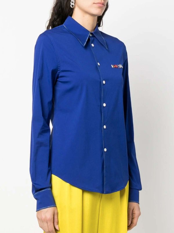 Marni: shirts online - Logo shirt