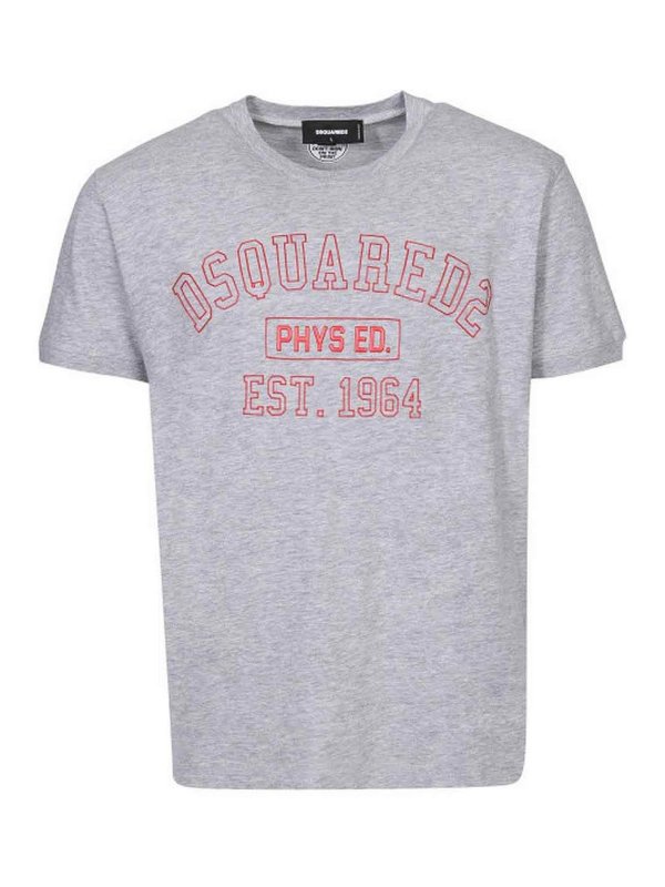 DSQUARED2: T-shirts - T-Shirt - Grau