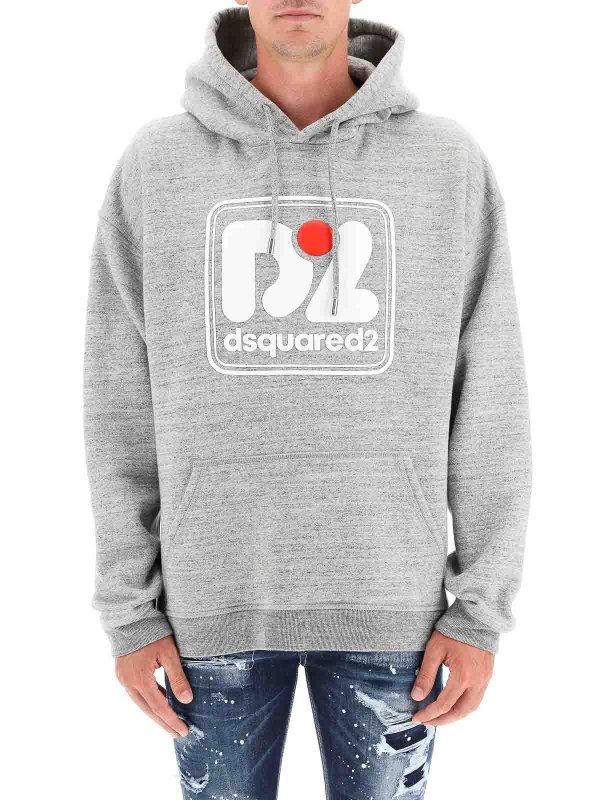 DSQUARED2: Sweatshirts & Pulls online - Sweat-Shirts - Gris