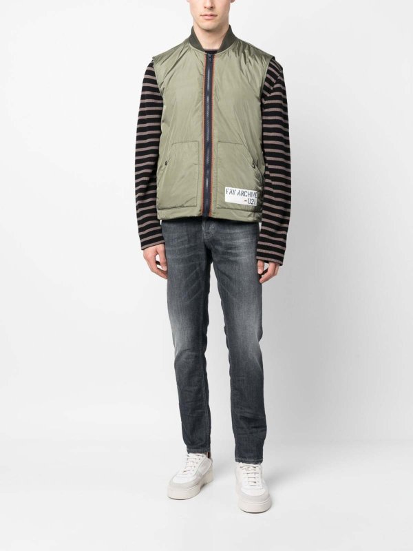 FAY: Kurze Daunenjacken online - Daunenjacke - Grün