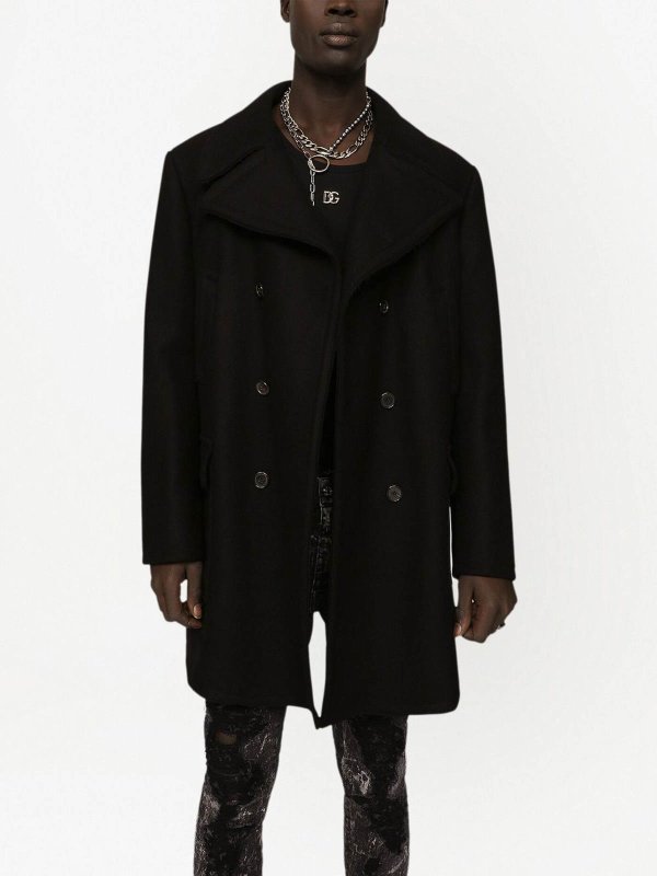 DOLCE & GABBANA: short coats online - Gaban